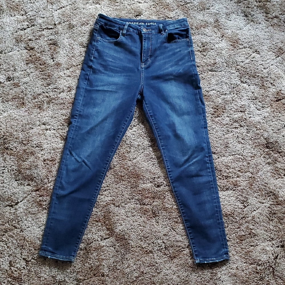 American Eagle Outfitters High Rise Curvy Jeggings size 10 regular